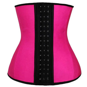Smooth Latex Solid Waist Trainers