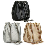 Top 2025 Women's Party Clutch Bags Elegant Silver & Gold Chain Handbags
