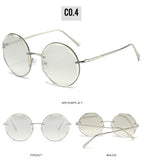 Rimless Round Gradient Lens Sunglasses Women 2024 Luxury Brand Fashion Oversized Frameless Curved Sun Glasses Eyewear Shades