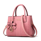 Style Leisure Handbag Soft Leather Lady Shoulder Bags Large Capacity Totes for Women Crossbody Bag Portable Female Bucket Bag