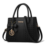 Style Leisure Handbag Soft Leather Lady Shoulder Bags Large Capacity Totes for Women Crossbody Bag Portable Female Bucket Bag