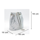 Top 2025 Women's Party Clutch Bags Elegant Silver & Gold Chain Handbags