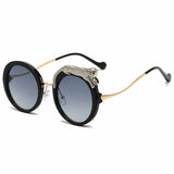 Luxury Round Crystal Sunglasses