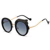 Luxury Round Crystal Sunglasses